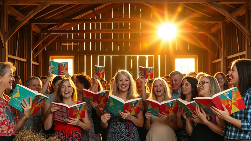 barn gospel shape note singing