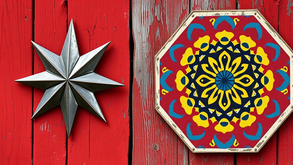 barn stars symbolize protection