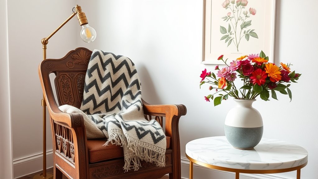 blending vintage and modern