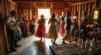 bluegrass music barn dance