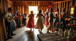 bluegrass music barn dance