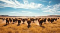 cattle moving to plains