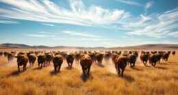 cattle moving to plains