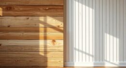 comparison of wall paneling styles