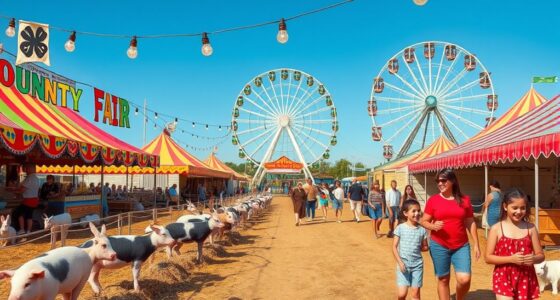 county fairs and 4 h clubs
