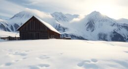 dairy cooling with snow