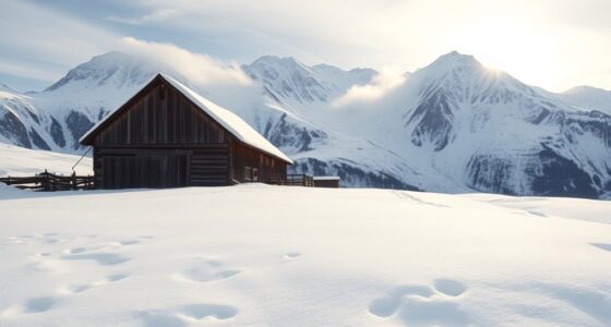 dairy cooling with snow