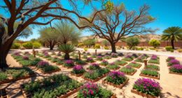 desert gardens with shade
