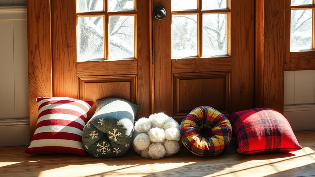 diy winter draft stoppers