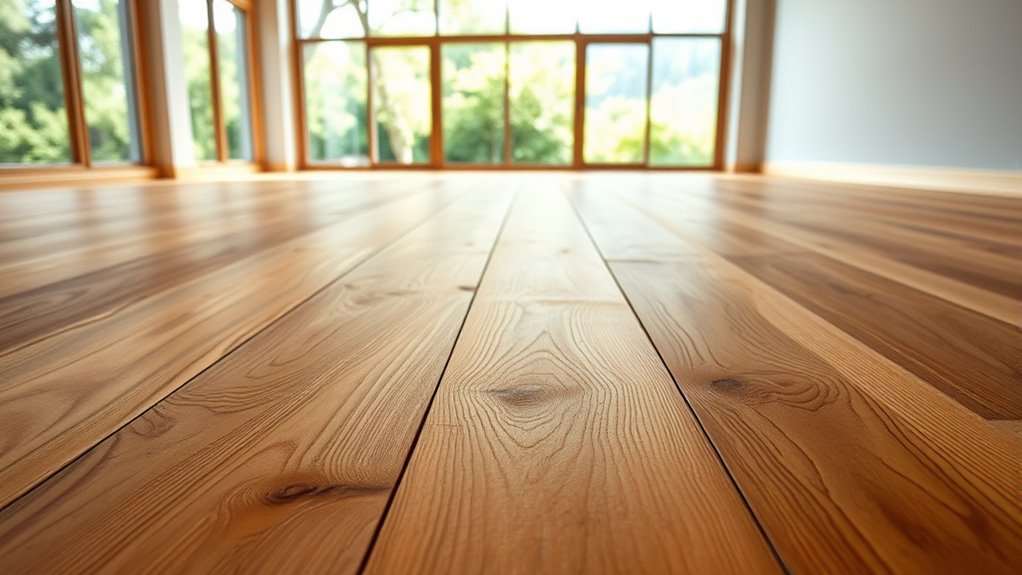 eco friendly wide plank finishes