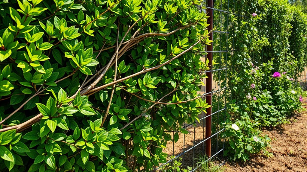 eco friendly wildlife supporting fencing