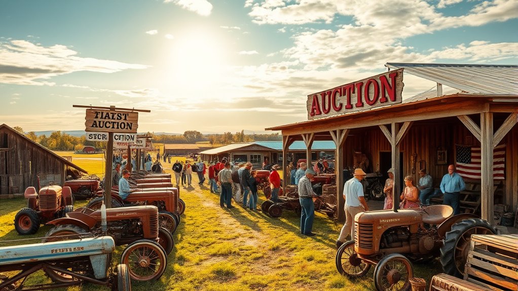 farm auction estate traditions