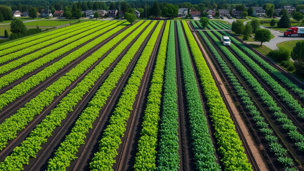 farm produce to markets