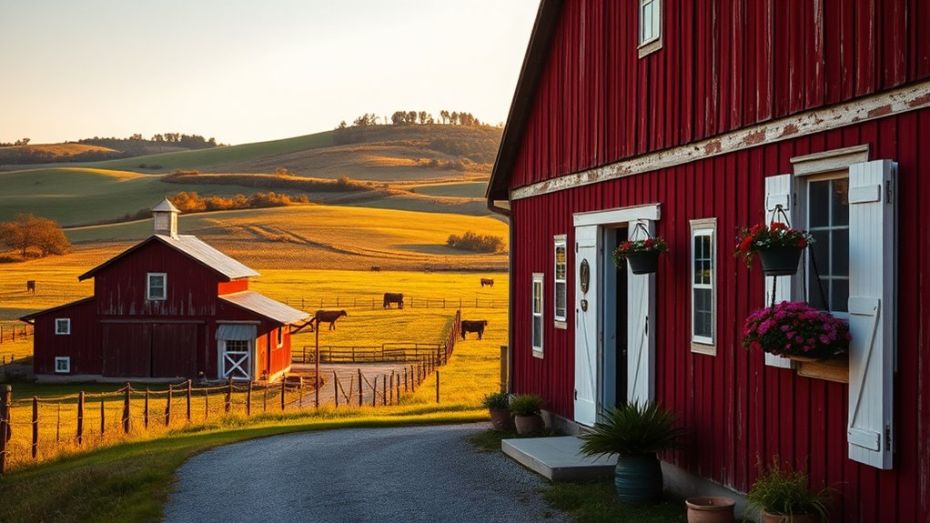 farm stays and farm tourism