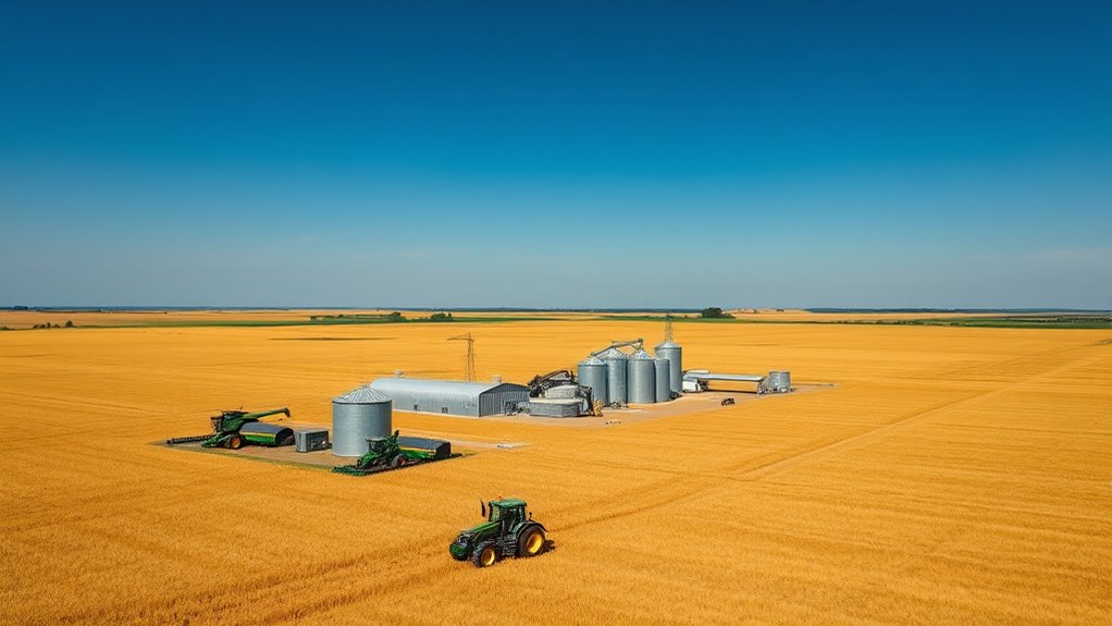 farm technology boosts grain exports