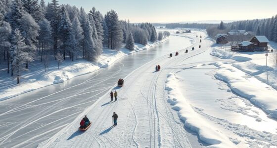frozen river trade routes