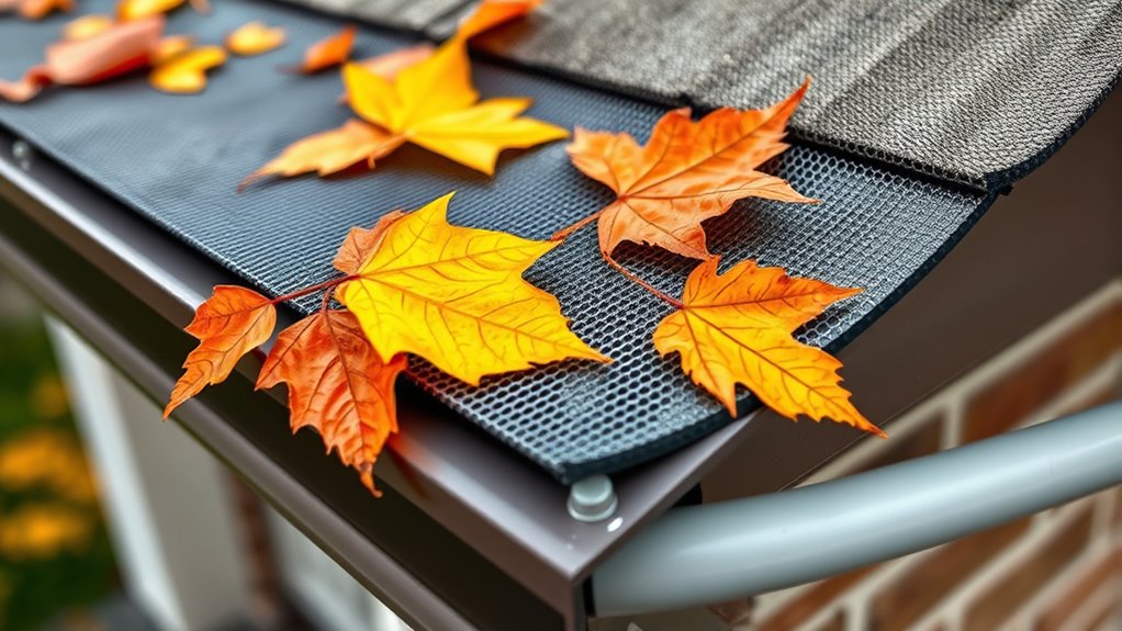 gutter guards simplify maintenance