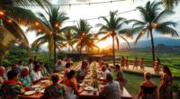 hawaiian feast and farming