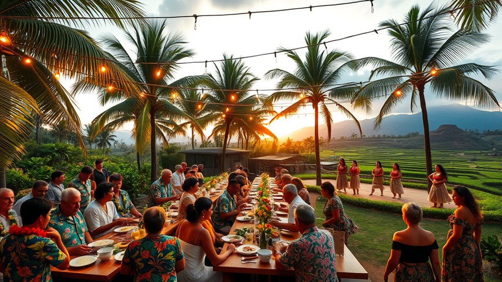hawaiian feast and farming