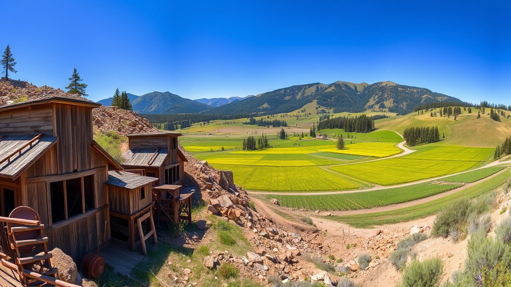 high altitude transition from mining to agriculture