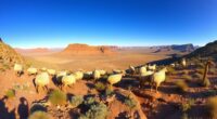 high desert sheep goats