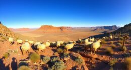 high desert sheep goats