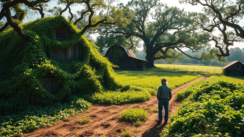 kudzu on farms myths