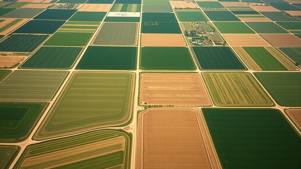 land grants survey lines