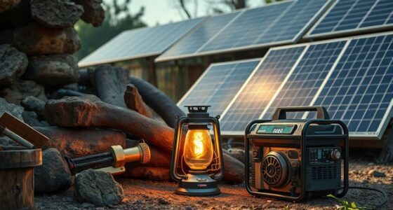 lighting options and power sources