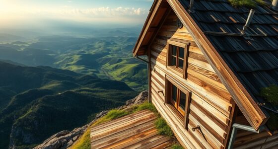 lofted barns with gambrel roofs