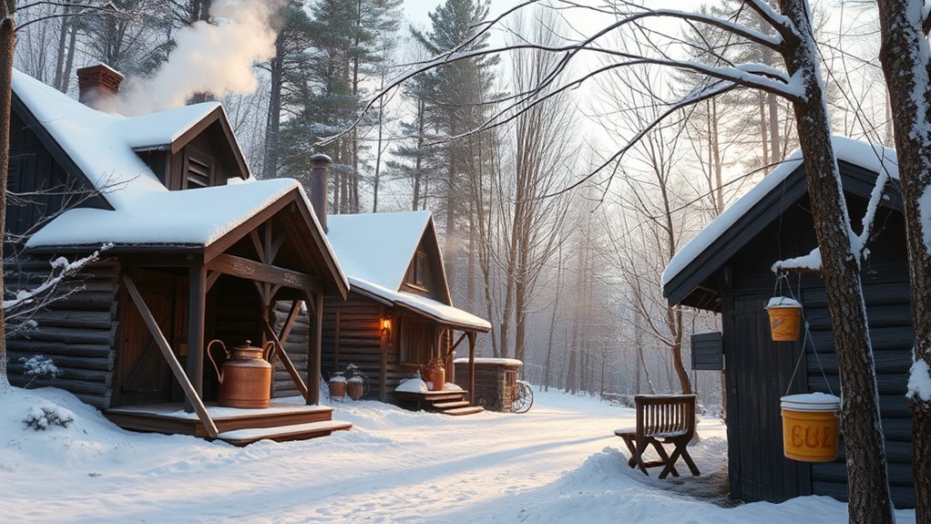 maple sugar shacks new york