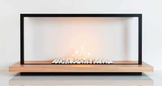 minimalist fireplace mantel designs