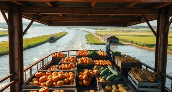 mississippi river farm trade