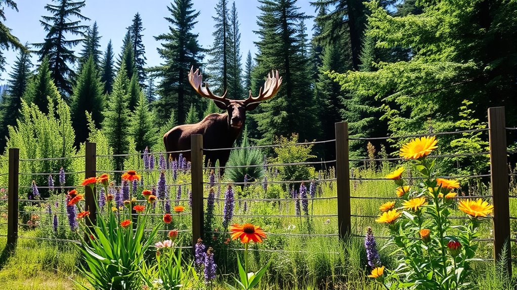 moose proof garden fencing techniques