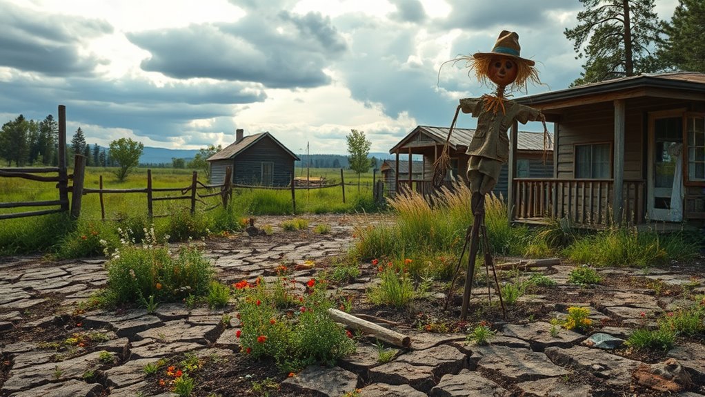 nature reclaims abandoned farms