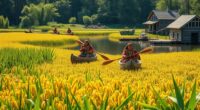 ojibwe rice harvests nearby