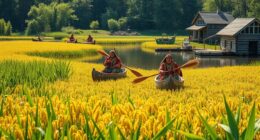 ojibwe rice harvests nearby