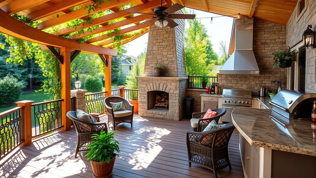 outdoor living space design