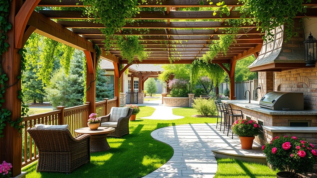 outdoor living space design