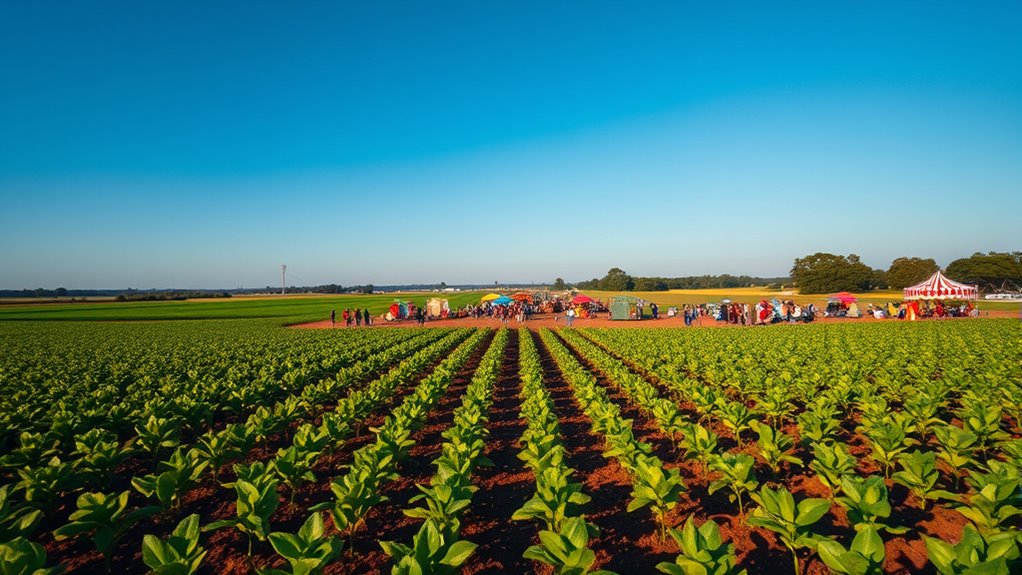 peanut fields and festivals