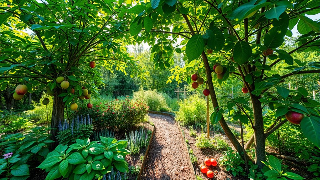 perennial planting and edge management