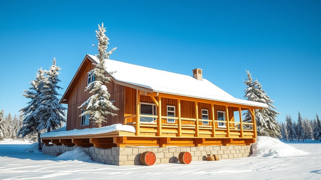 permafrost foundation construction techniques