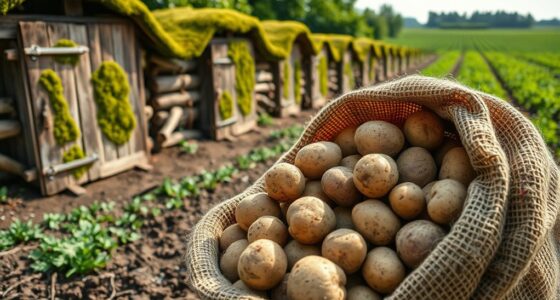 potato storage and seed supply