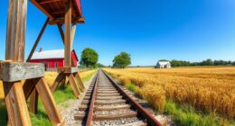 railroad farm woodwork