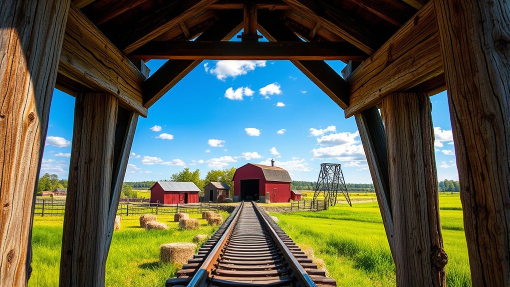 railroads revolutionized farming efficiency