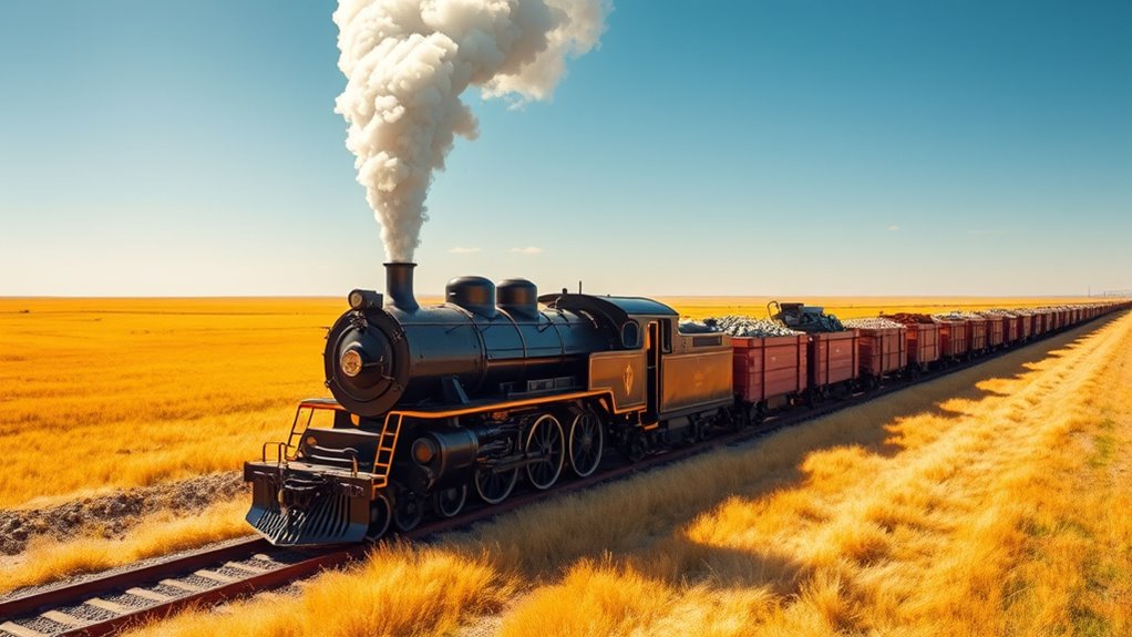 railroads revolutionized prairie commerce