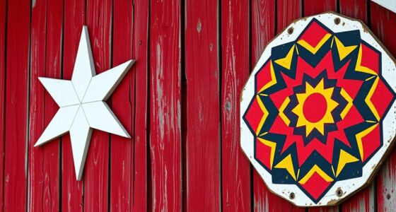 regional barn symbols compared