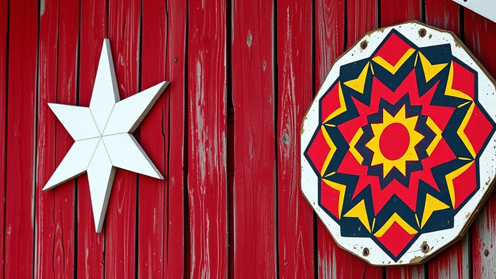 regional barn symbols compared