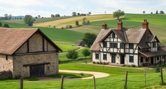 regional colonial farm styles