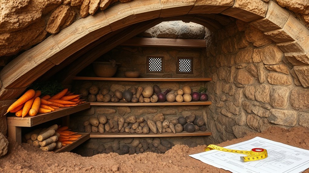 root cellar construction details